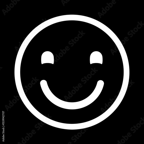 White Smiling Face