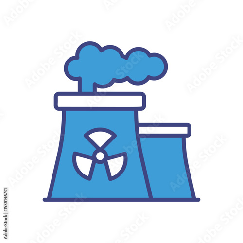 Factory icon vector