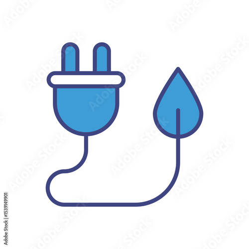 Green Energy icon vector