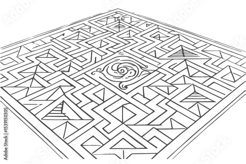 20250603_1824_Obsidian_Geometric_Maze_gen_01jwvgj6mjfaj9qt6qr4txswxc