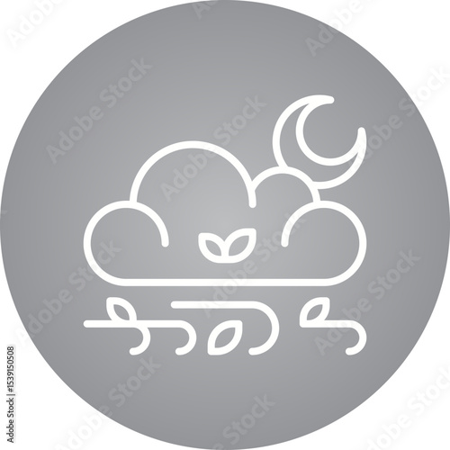 Cloud single icon vector illustration