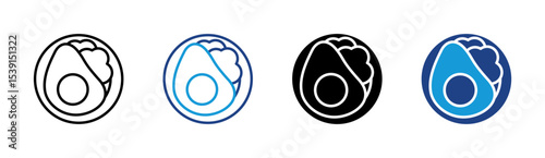 Avocado Bowl Icon