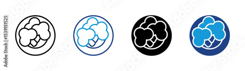Broccoli Bunch Icon