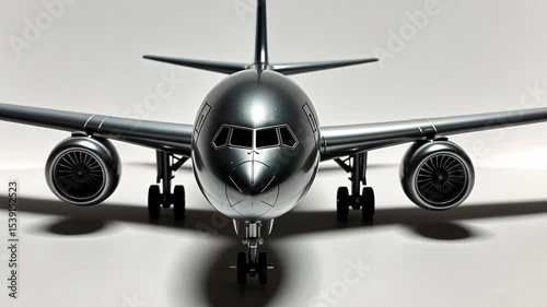Airplane Model on White Surface