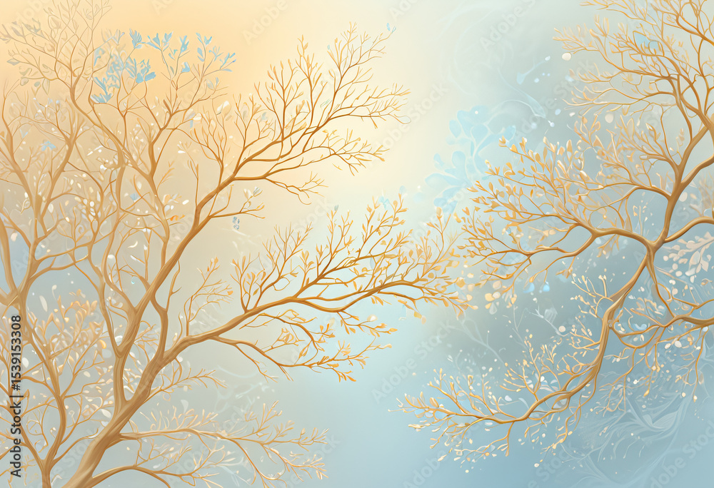 Obraz premium Winter Tree Branches