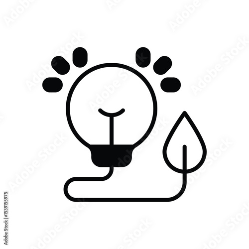 Green Energy icon vector