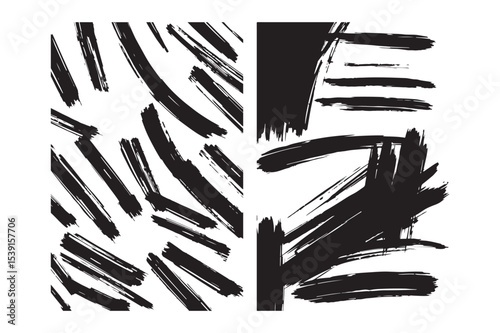 Grunge Brush Stroke Paint Textures