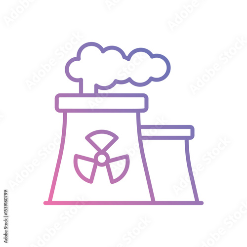 Factory icon vector