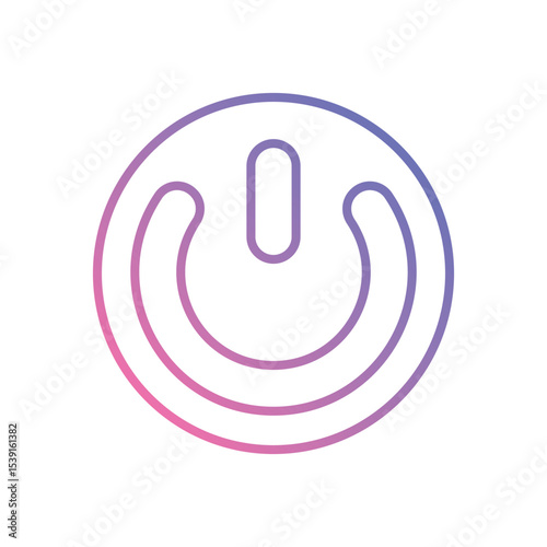 Power Button icon vector