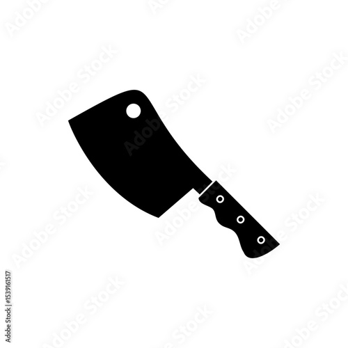 Kitchen knife icon vector. Cook knife illustration sign. Chef symbol. Cook logo.