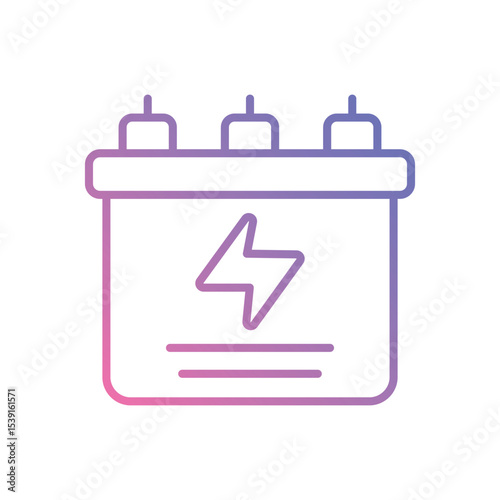 Transformer Box icon vector