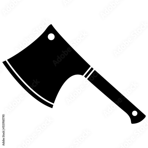 Kitchen knife icon vector. Cook knife illustration sign. Chef symbol. Cook logo.