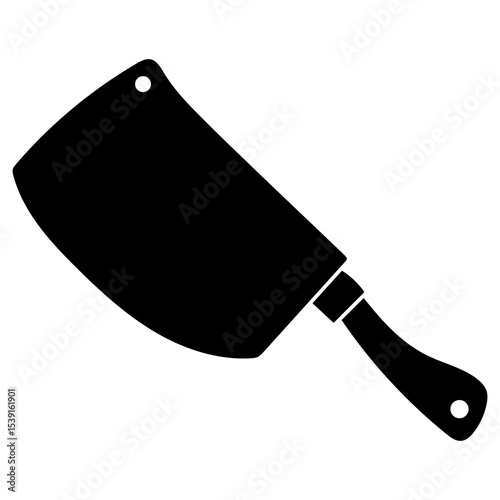 Kitchen knife icon vector. Cook knife illustration sign. Chef symbol. Cook logo.