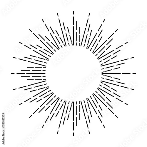 Shine icon vector. Radiance illustration sign. effulgence symbol. shining web icon. sparkle logo.
