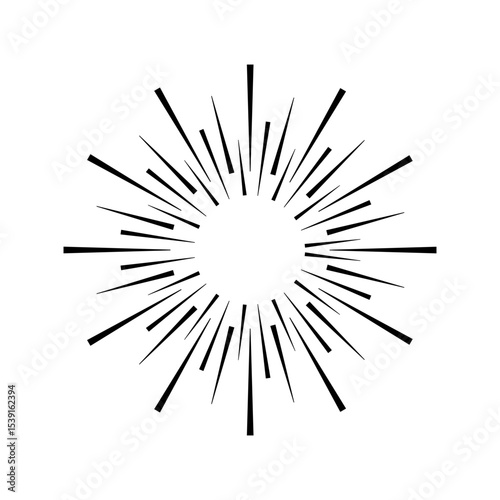 Shine icon vector. Radiance illustration sign. effulgence symbol. shining web icon. sparkle logo.