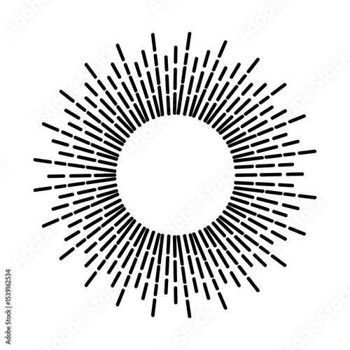Shine icon vector. Radiance illustration sign. effulgence symbol. shining web icon. sparkle logo.