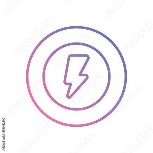 Power Network icon vector