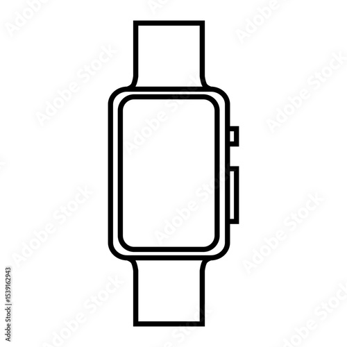 Wrist watch icon vector set. watch illustration sign collection. Clock symbol. Time web icons. timer logo.
