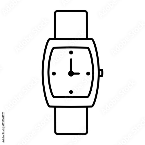Wrist watch icon vector set. watch illustration sign collection. Clock symbol. Time web icons. timer logo.