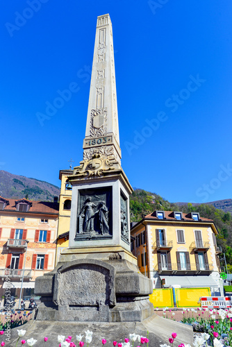 Unabhängigkeitsdenkmal in Bellinzona, Tessin (Schweiz)