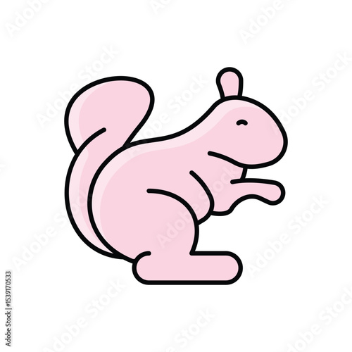 Squirrel  Icon vector