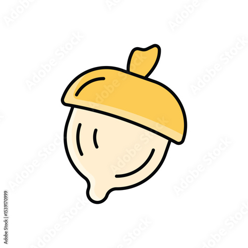 Acorn  Icon vector
