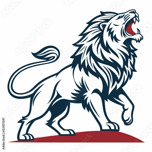 Wallpaper Mural Roaring Lion Vector – Fierce Wild Animal Logo, Tribal Tattoo Style, Majestic Jungle King Design

 Torontodigital.ca