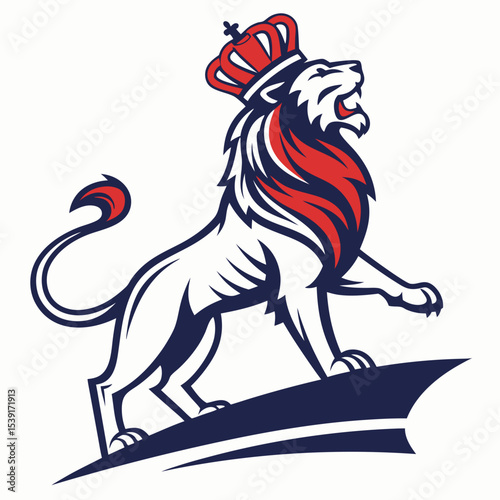 Wallpaper Mural Roaring Lion Vector Logo design Fierce Black and White Wild Animal Mascot for Branding  Tattoo Design and print design Torontodigital.ca