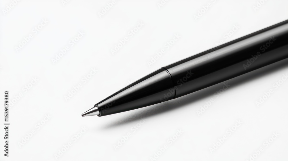 Close-up of black pen Close-up of black pen