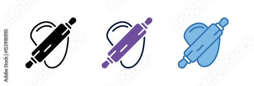 Rolling Dough Icon