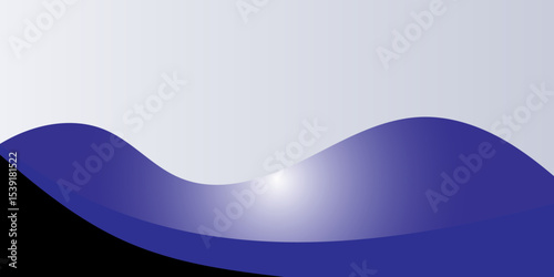 "Modern abstract wave background with deep blue and black gradient curves, smooth flowing design, and soft light reflection. Ideal for web design, tech presentations, or stylish branding visuals"
