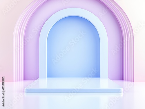Pastel Archway Display