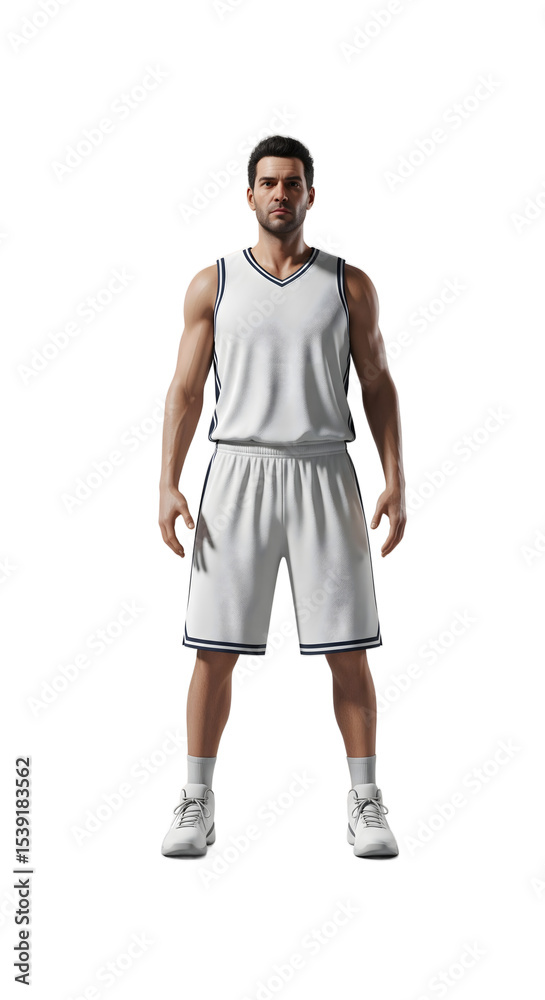 Fototapeta premium A basketter man