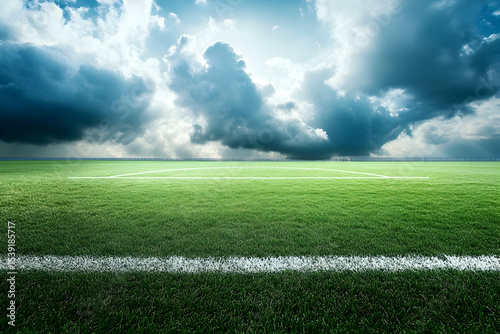 green grass field