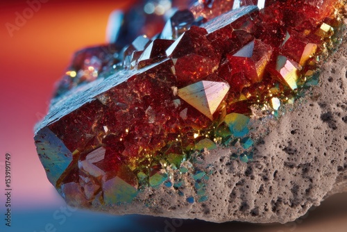 A detailed, close-up view c...
