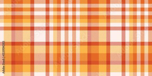 Vibrant orange and white plaid pattern, perfect for textile design, website backgrounds, or autumnal themed projects.