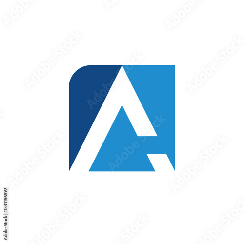 а letter abstract logo modern style 14