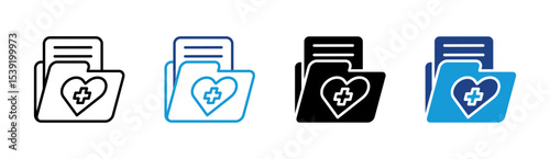 Heart Report Icon