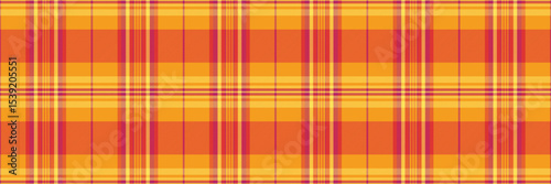 Vibrant orange and red plaid pattern. Perfect for autumnal designs, textiles, or website backgrounds.