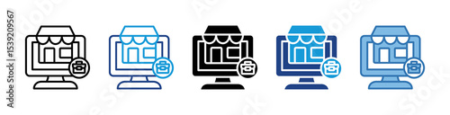 Online Storefront Icon