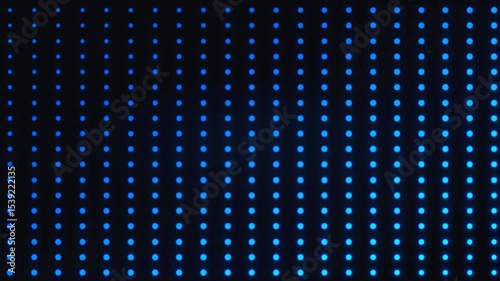 Breathing Dot Grid Animation with Sinusoidal Scaling and Diagonal Staggered Delay Featuring Light Pulses to Emphasize Rhythmic Motion