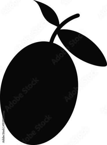 vector illustration of olive branch