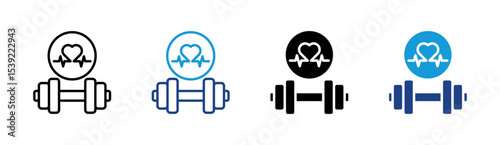 Heart Fitness Icon