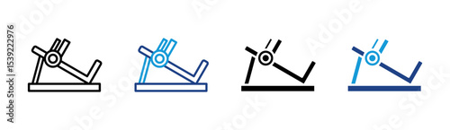 Leg Press Machine Icon