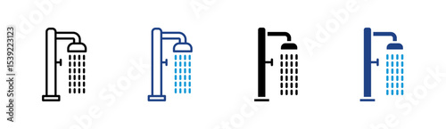 Gym Shower Icon