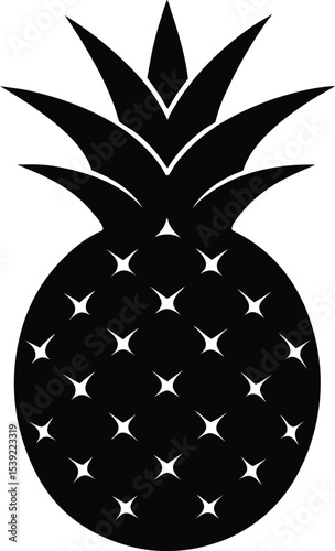 vector illustration of a pineapple