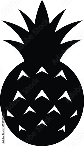 vector illustration of a pineapple