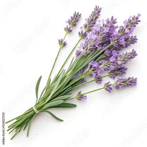 lavender isolated on white background