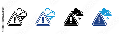 Severe Weather Alert Icon