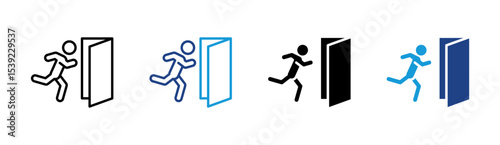 Emergency Exit Icon